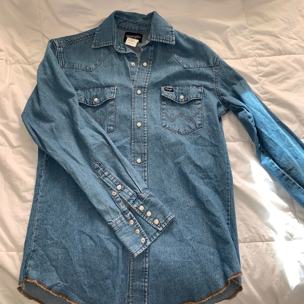 Men’s Wrangler Denim Shirt